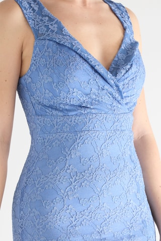 Robe longue - Bleu