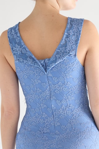 Robe longue - Bleu