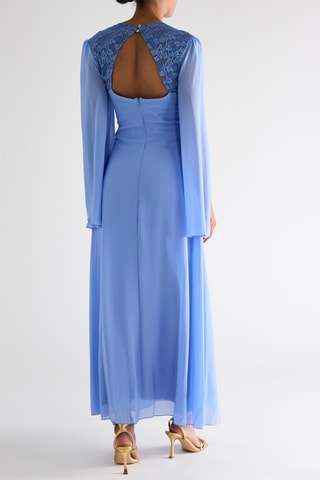 Robe longue - Bleu