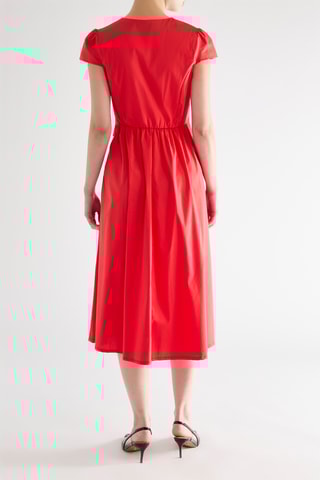 Robe midi - Rouge