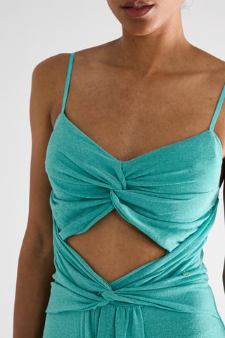 Robe longue - Vert d'eau