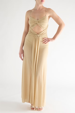 Robe longue - Doré
