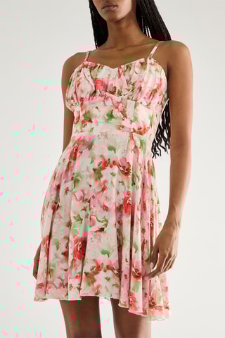 Robe patineuse - Fuchsia