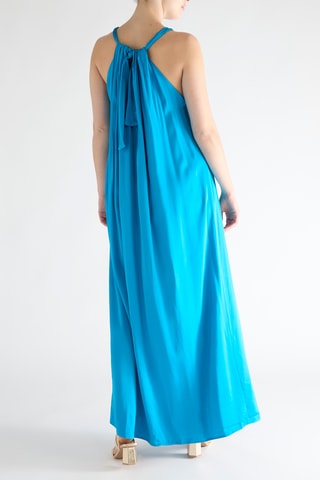 Robe longue - Bleu