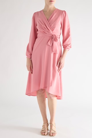 Robe portefeuille - Rose
