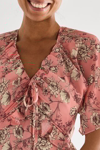 Robe patineuse - Rose