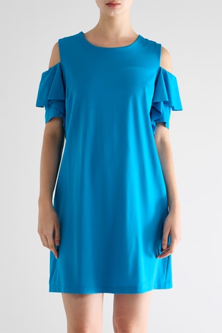 Robe droite - Turquoise