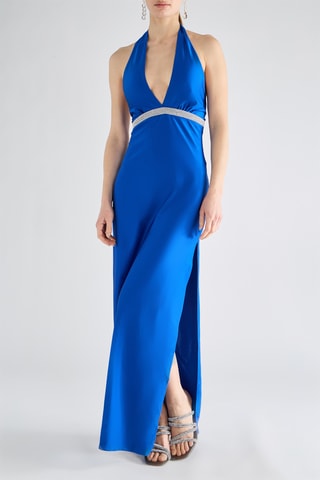 Robe longue - Bleu