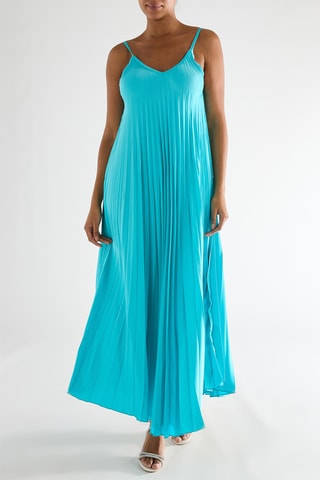Robe longue - Bleu
