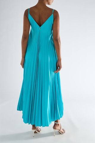 Robe longue - Bleu