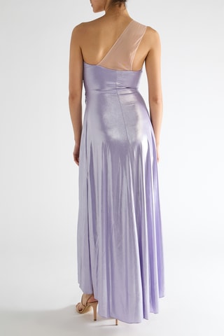 Robe asymétrique - Mauve