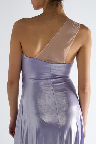 Robe asymétrique - Mauve