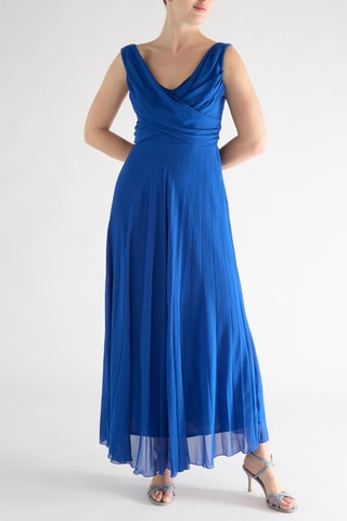 Robe longue - Bleu
