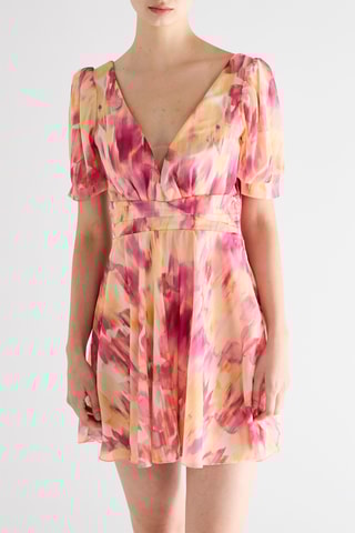 Robe patineuse - Fuchsia