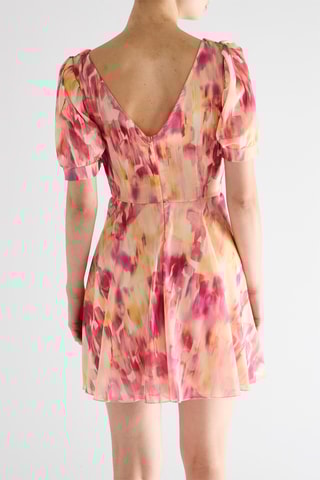 Robe patineuse - Fuchsia