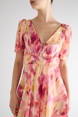 Robe patineuse - Fuchsia