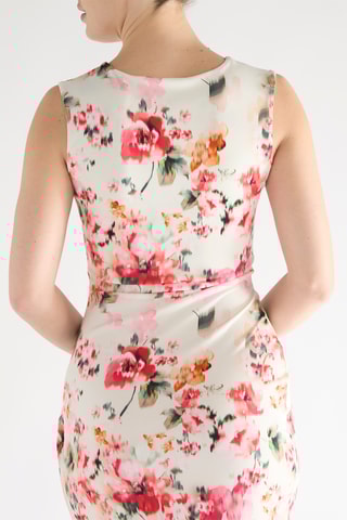 Robe fourreau - Blanc