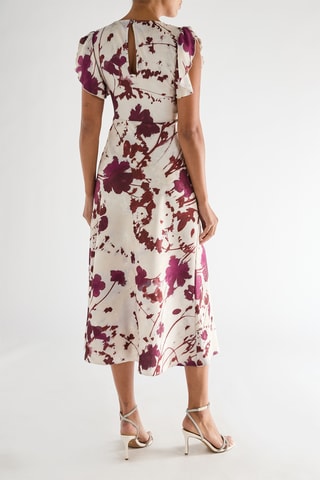 Robe midi - Bordeaux