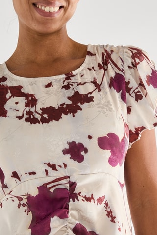 Robe midi - Bordeaux