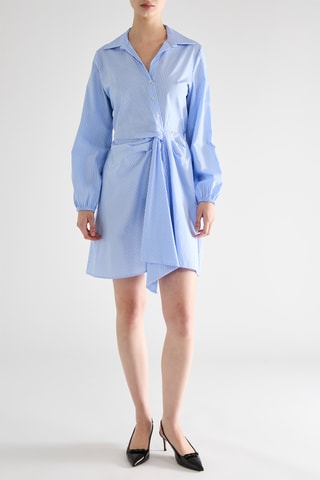 Robe portefeuille - Bleu