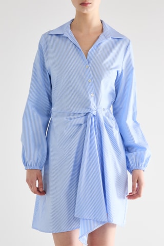 Robe portefeuille - Bleu