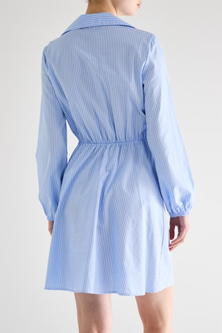 Robe portefeuille - Bleu