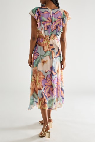 Robe midi - Violet