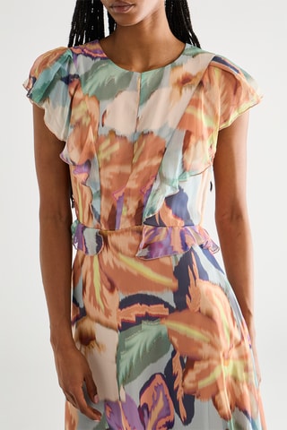 Robe midi - Violet