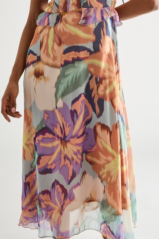 Robe midi - Violet