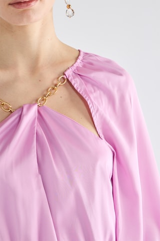 Robe midi - Rose