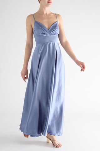 Robe longue - Bleu