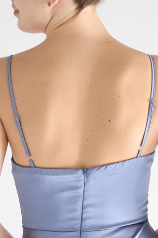 Robe longue - Bleu