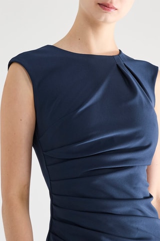 Robe fourreau - Bleu marine