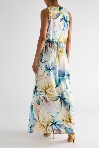 Robe longue - Bleu