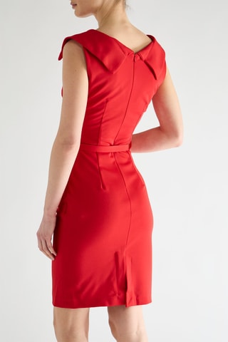 Robe fourreau - Rouge