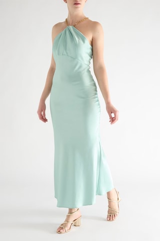 Robe longue - Vert d'eau