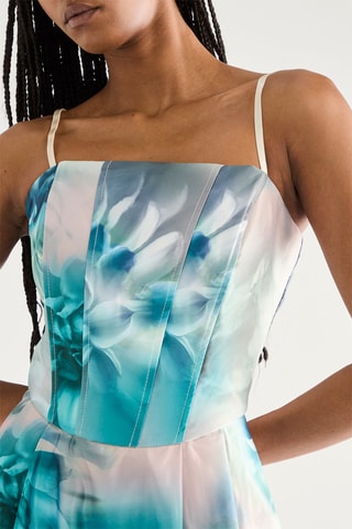 Robe longue - Vert