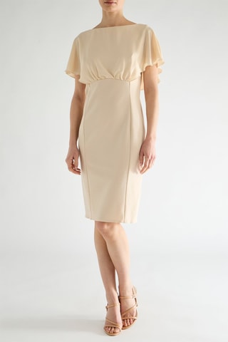 Robe fourreau - Beige