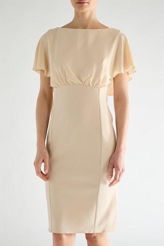 Robe fourreau - Beige