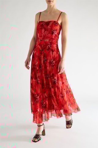 Robe longue - Rouge