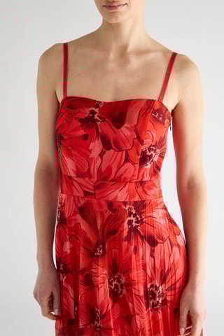 Robe longue - Rouge