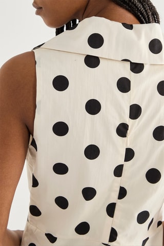 Robe midi - Blanc