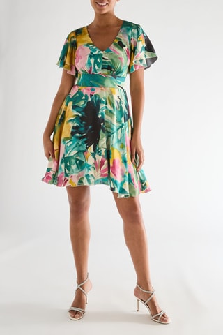 Robe patineuse - Multicolore