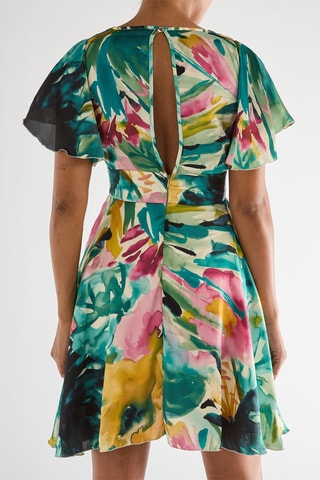 Robe patineuse - Multicolore