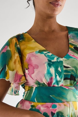Robe patineuse - Multicolore