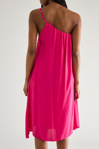 Robe asymétrique - Fuchsia