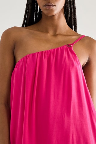 Robe asymétrique - Fuchsia
