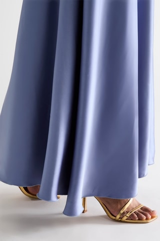 Robe longue - Bleu