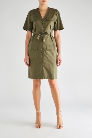 Robe chemise - Vert