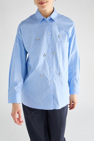Blouse - Bleu